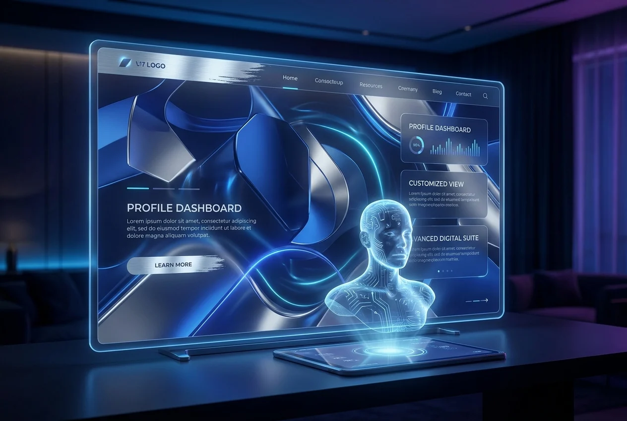 Hình 2: Landing Page tự biến đổi giao diện dựa trên định danh người dùng.